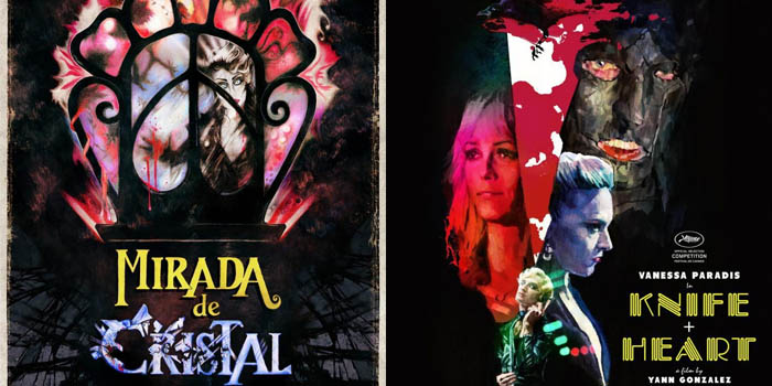 «Mirada de Cristal» + «Knife+Heart» (Neo-Giallos)